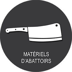 3 secteurs d'activités : matériel d'abattoirs 